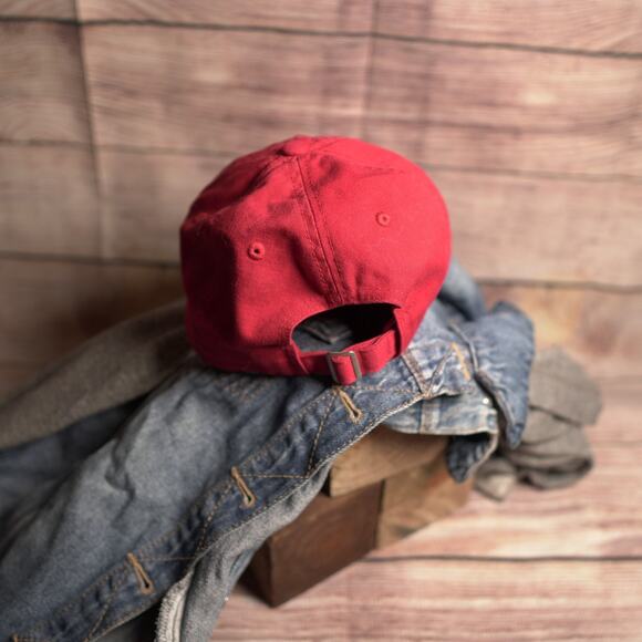 Aeropostale Hat Cap Strap Back Red Casual Cotton Dad One Size A Logo New York 87 - Picture 6 of 8